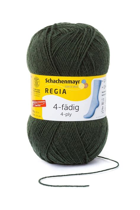 100 g Regia Sockenwolle uni 4 fach 4 fädig Schachenmayr Socken stricken