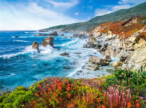 K Ste Von Big Sur Kalifornien Usa Teile Castorland Puzzle