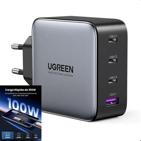 Carregador Ugreen W Gan X Em Port Til Ponto