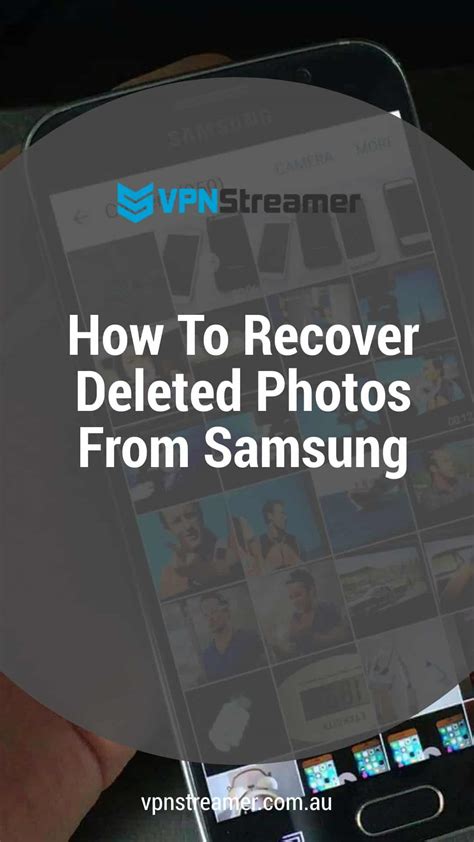 How To Recover Deleted Photos From Samsung