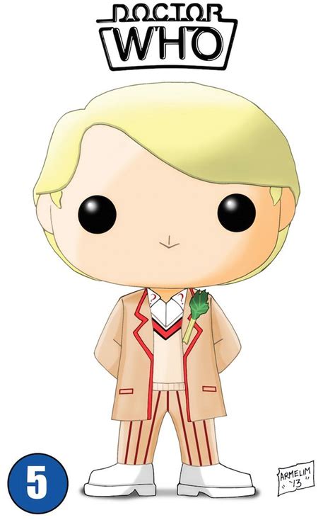 5th Doctor - Pop Card by armalarm | Doctor, Doctor who, Funko pop vinyl