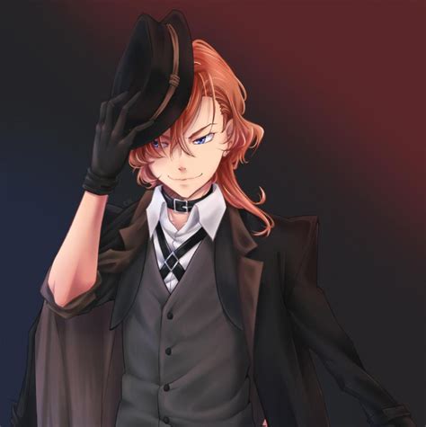 Nakahara Chuuya By By Karin On Deviantart Бешеные псы Гики Аниме