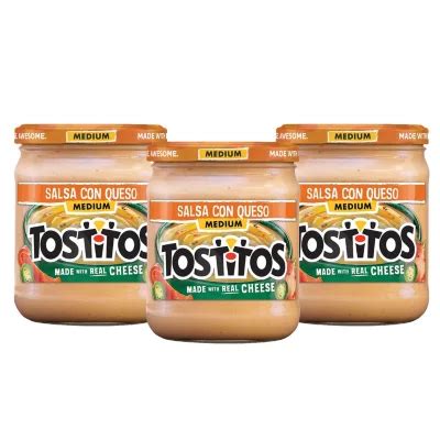 Tostitos Salsa Con Queso Medium Oz Ct Sam S Club