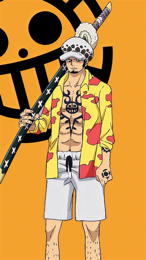 Trafalgar Law From One Piece Anime Wallpaper 4k Hd For Iphone And