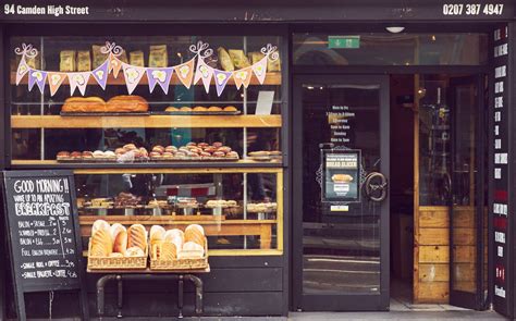 Camden Bakery And Pizzeria Bageri Café Camden Town London