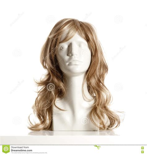 Mannequin Female Head With Wig Stock Photo Image Of Mannequin Head