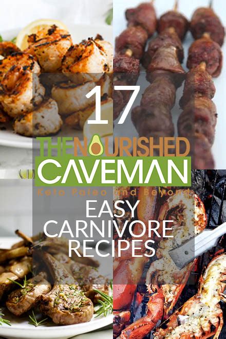 17 Easy Carnivore Recipes The Nourished Caveman