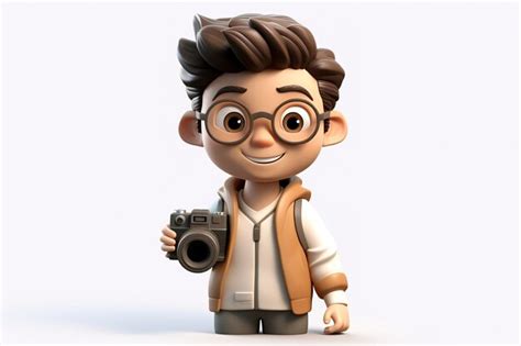 Premium AI Image | Create 3D characters resembling content creators and ...