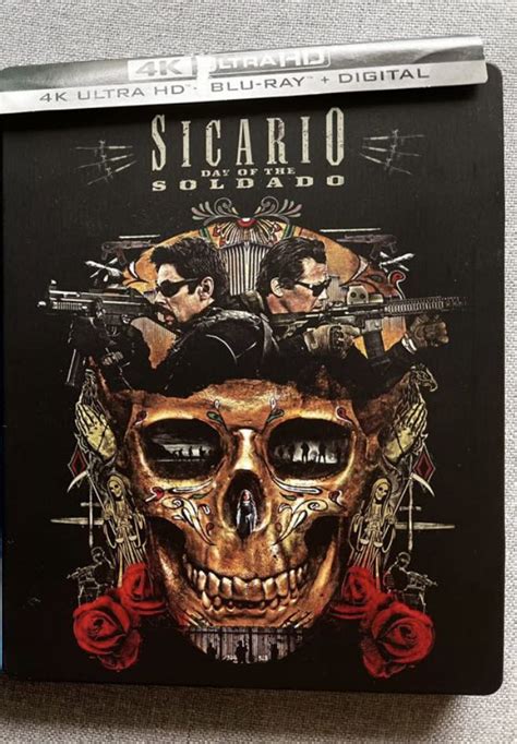 Sicario Days Of The Soldado 4K Steelbook Hobbies Toys Music Media