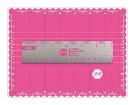 Tools > Mini Magnetic Cutting Mat & Ruler Set - We R Memory Keepers: A Cherry On Top