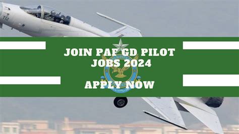 Paf Gd Pilot Jobs Apply Now At Joinpaf Gov Pk