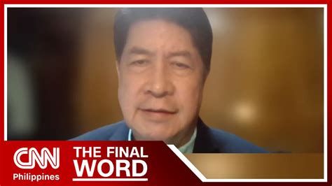 Marcos Pushes For Creation Of Virology Institute The Final Word