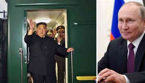 Kim Jong Un Arrives In Bulletproof Train To Meet Vladimir Putin In