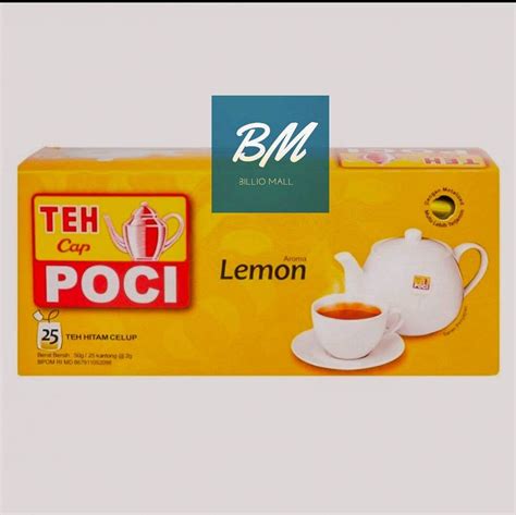 Teh Poci Celup 25 S Teh Celup Cap Poci Isi 25 Asli Melati Jasmine