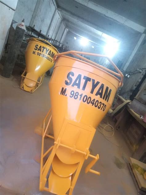 Cone Type Concrete Bucket For Column Concreting At Rs In Faridabad