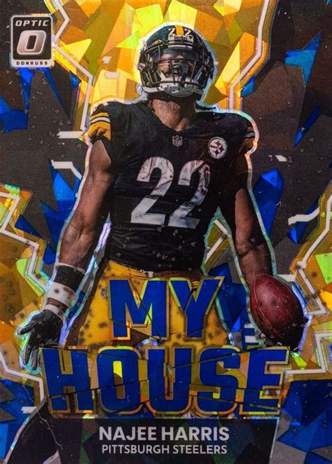 Najee Harris 2022 Optic My House Ice MH 18 Price Guide Sports