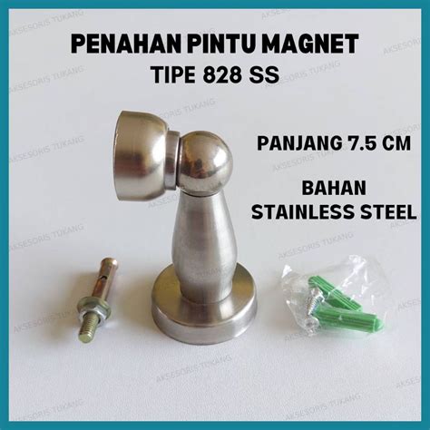 Jual Penahan Pintu Magnet Door Stop Stopper Magnet Stainless Kualitas