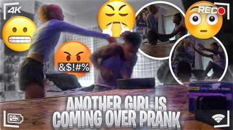 Another Girl Is Coming Over Prank On Girlfriend😬 Prank Wars Youtube