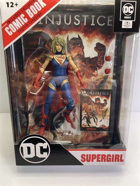 McFarlane DC Direct Page Puncher INJUSTICE 2 SUPERGIRL 7 Fig Comic