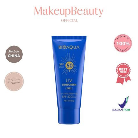 Jual BIOAQUA UV Sunscreen Gel SPF50 PA Sunscreen Wajah Sunblock