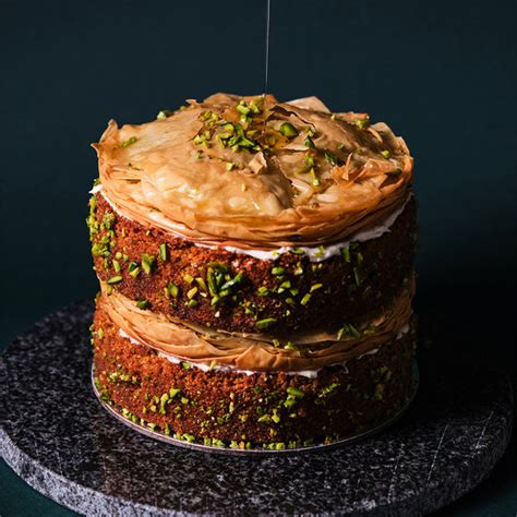 Pistachio Baklava Cake Online Bakery Store