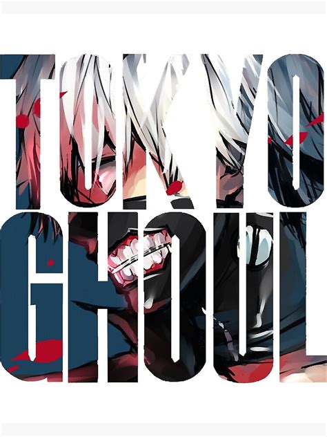 Tokyo Ghoul Logo 2 Poster For Sale By Letawh34 Redbubble