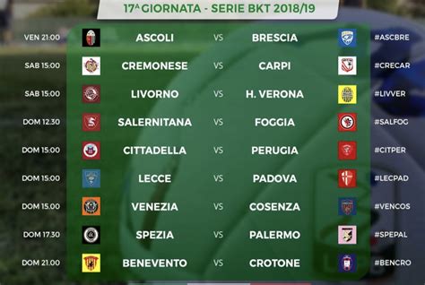 Serie Bkt 17ª Giornata Il Calendario Completo Questa Sera Ascoli