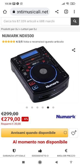 Numark NDX 500