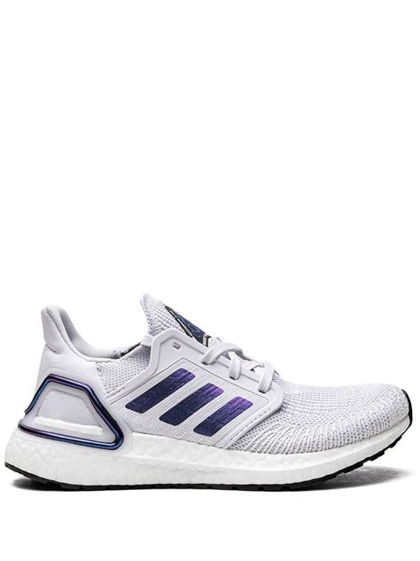 Adidas Ultra Boost 20 Dash Grey Blue Metallic Sneakers Farfetch