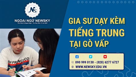 Gò Vấp tiếng Trung Học tiếng Trung tại quận Gò Vấp đang hot nhất hiện