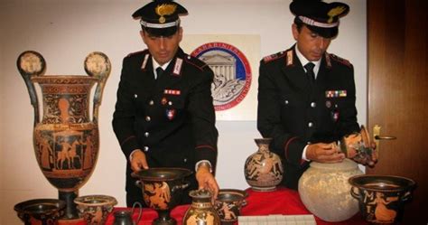 Tesori Trafugati In Italia Il Gen Ricciardi Alla Bmta Comandante Dei