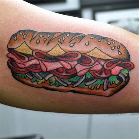 90 Food Tattoos For Men Delicious Design Ideas