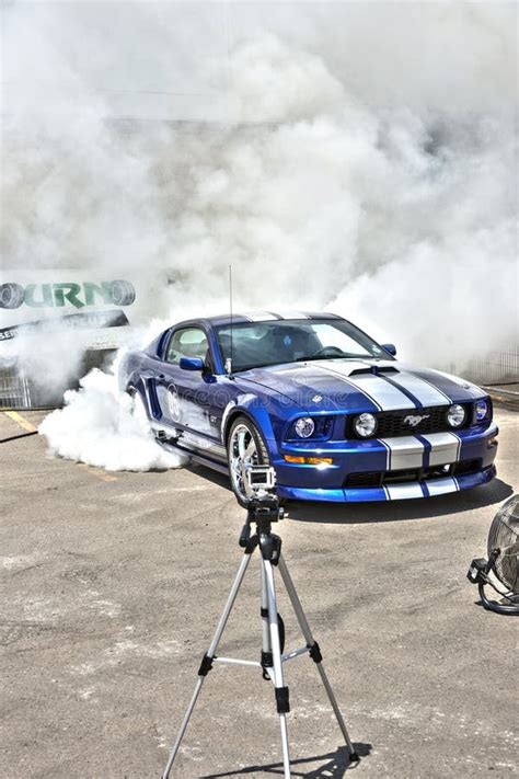 Ford Mustang Burnout Editorial Photo Image Of Ford Burn 42110081