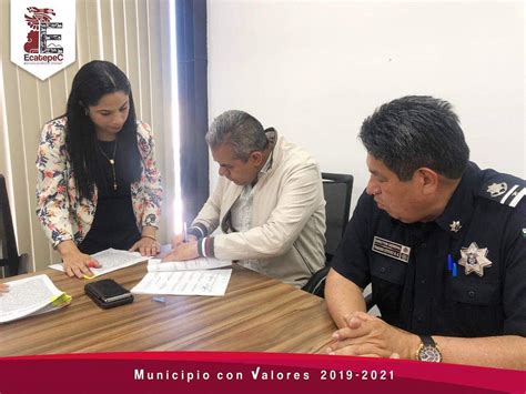 El Mexiquense Hoy Alcalde De Ecatepec Firma Adhesi N Con Fortaseg