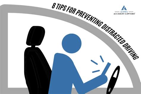 8 Tips For Preventing Distracted Driving Alpha Accident Lawyers®