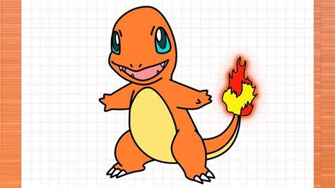 How To Draw Charmander Step By Step Pokemon Drawings Sweet Drawing