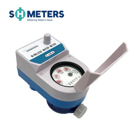 Mm Brass Body Lora Wireless Remote Reading Water Meter With Valve