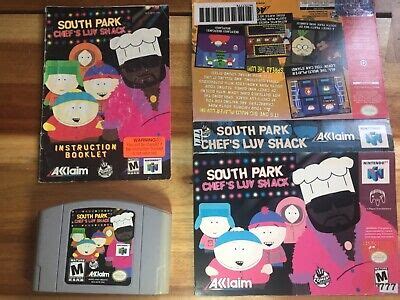 South Park Chefs Luv Shack Nintendo 64 Cartman Kenny 21481211907 EBay