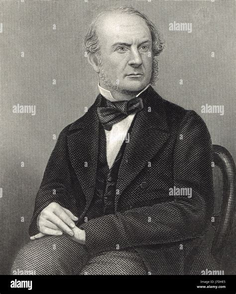 British Victorian Prime Minister William Ewart Gladstone Stock Photo