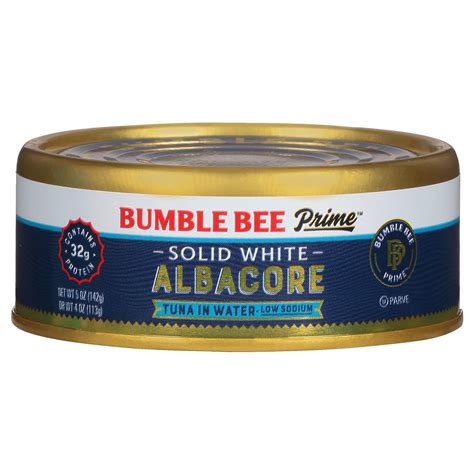 Amazon Bumble Bee Prime Solid White Albacore Tuna Low Sodium In