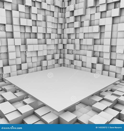 The White Stage Stock Illustration Illustration Of Platform 14333072