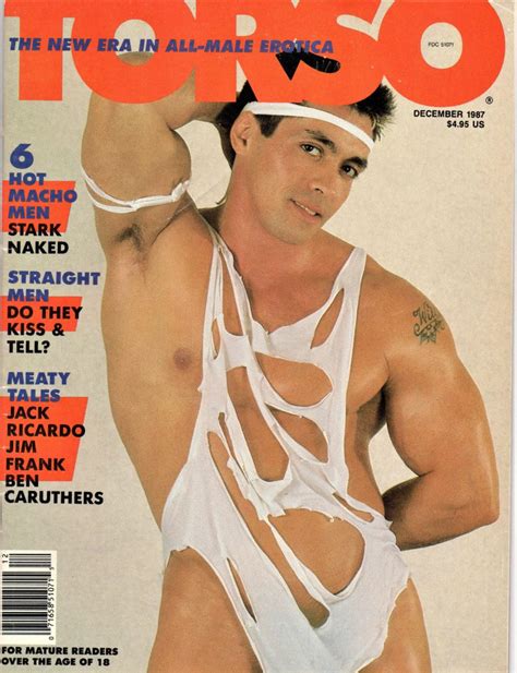 TORSO Magazine December 1987 Gay Male Digest Magazine GayVM