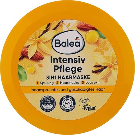 Balea Intensiv Pflege 3in1 Hair Mask Маска для волос 3 в 1 Интенсивный уход купить по