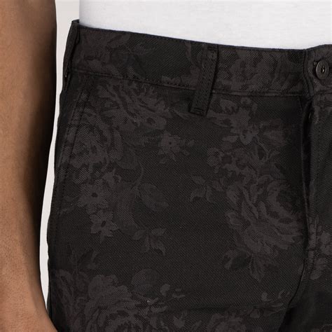 Chino Short Luxury Flower Jacquard Naked Famous Denim