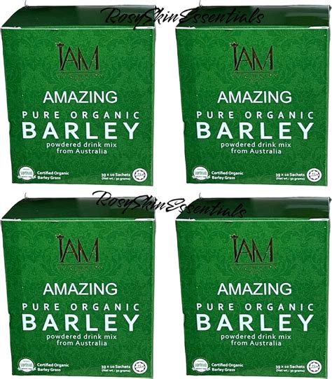 Iam Amazing Pure Organic Barley Powdered Drink Mix From Australia