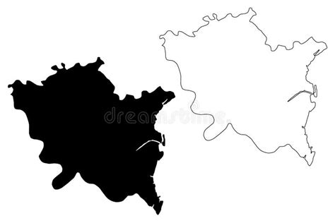 Thai Binh Province Map Vector Stock Vector - Illustration of abstract ...