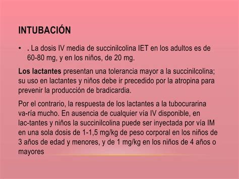 Bloqueadores Neuromusculares Ppt