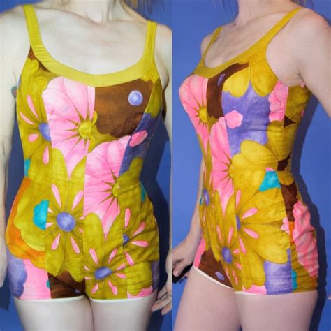 1950s Bathing Suit Etsy