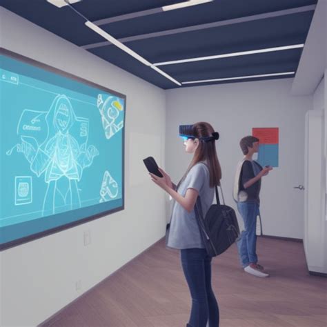 Enhancing Education With Augmented Reality Immersive Learning Experiences Premium Ai Generated