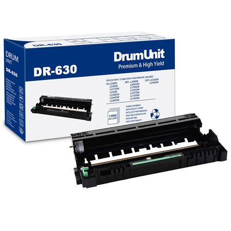 Dr Drum Unit Yields Up To Pages Black Replacement For Brother